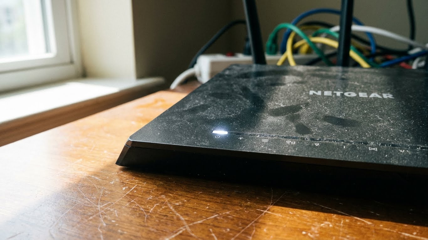 Netgear Router Power Light Blinking White